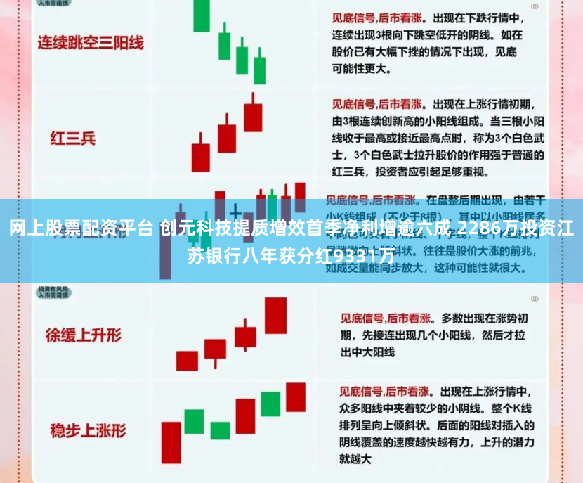 网上股票配资平台 创元科技提质增效首季净利增逾六成 2286万投资江苏银行八年获分红9331万