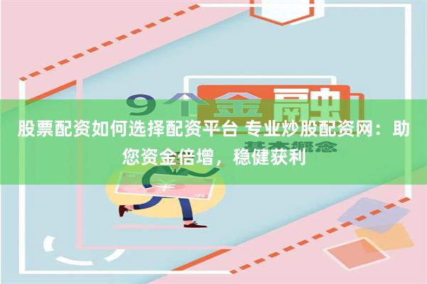 股票配资如何选择配资平台 专业炒股配资网:助您资金倍增,稳健获利